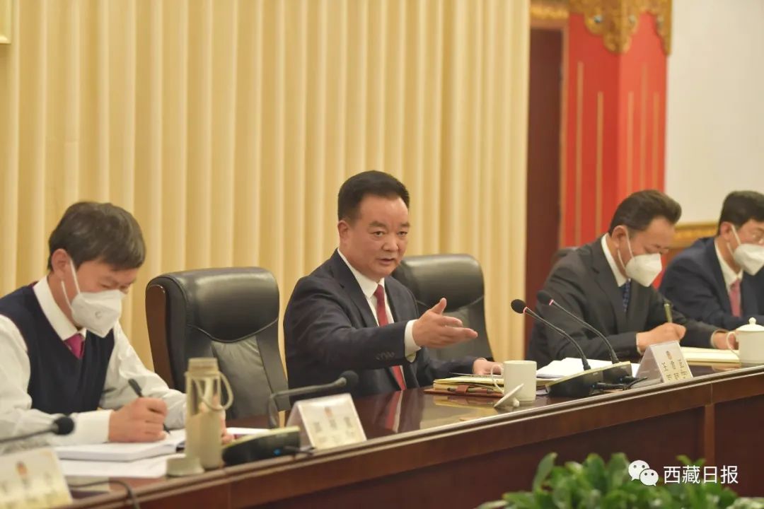 王君正看望自治区政协十二届一次会议经济和生态界委员并参加小组讨论