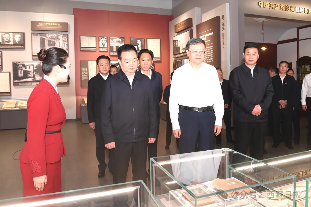  The party and government delegation of the Tibet Autonomous Region went to Shanghai to study and investigate. King Chen Jining is participating in relevant activities